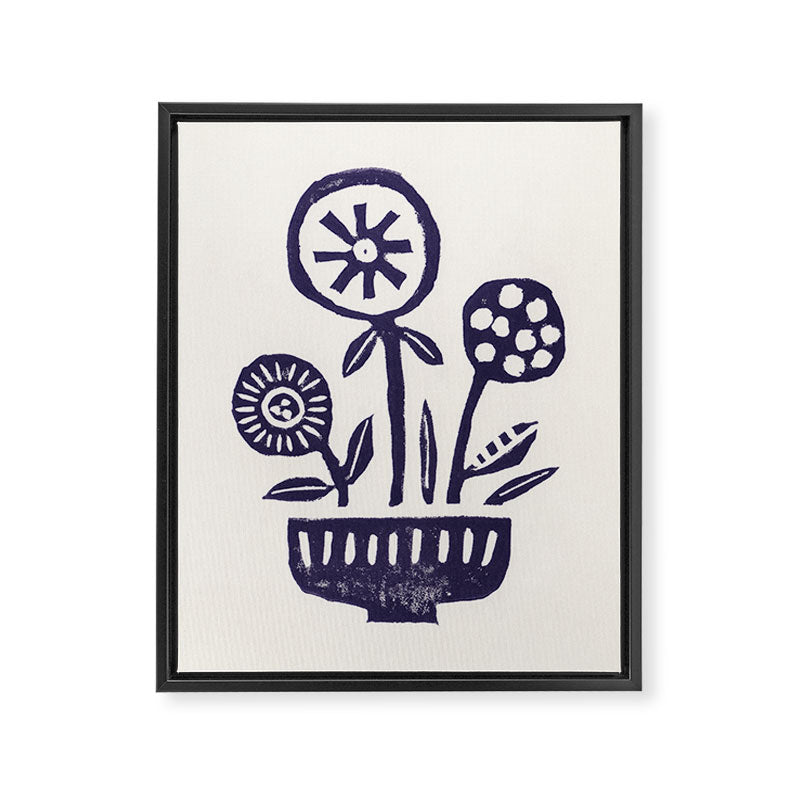 Native Flowers Framed Canvas Print Gallery Image 8