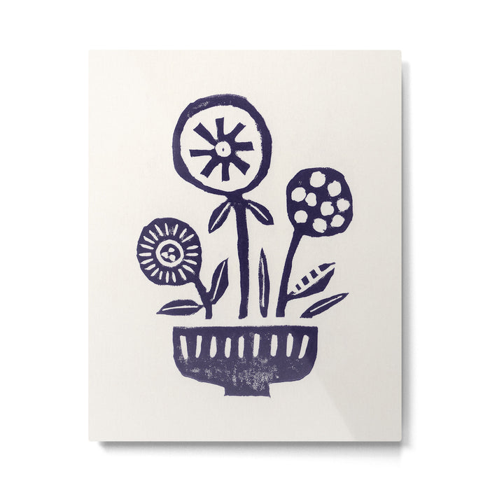 Native Flowers Metal Print Gallery Image 1
