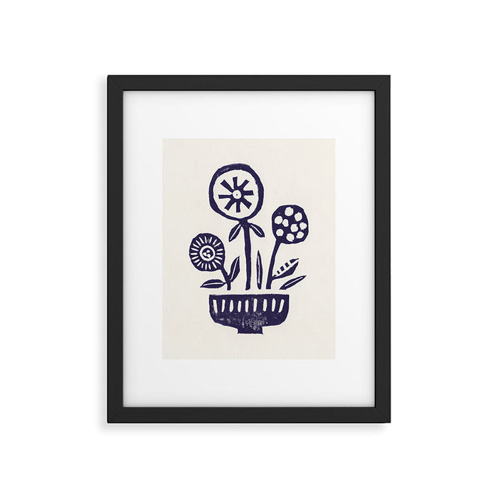 Native Flowers Framed Art Print Gallery Image 1
