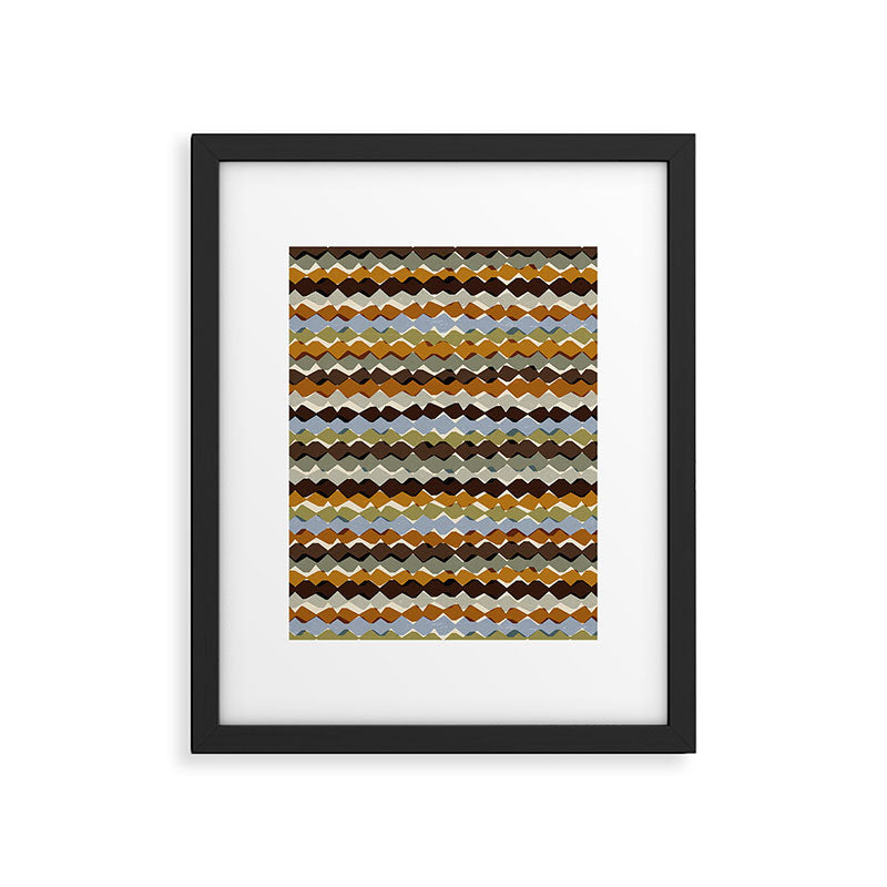 Natural Rhythm Waves Framed Art Print Gallery Image 5