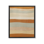 Neutral Abstract Pattern #5 Framed Canvas Print Gallery Image 8