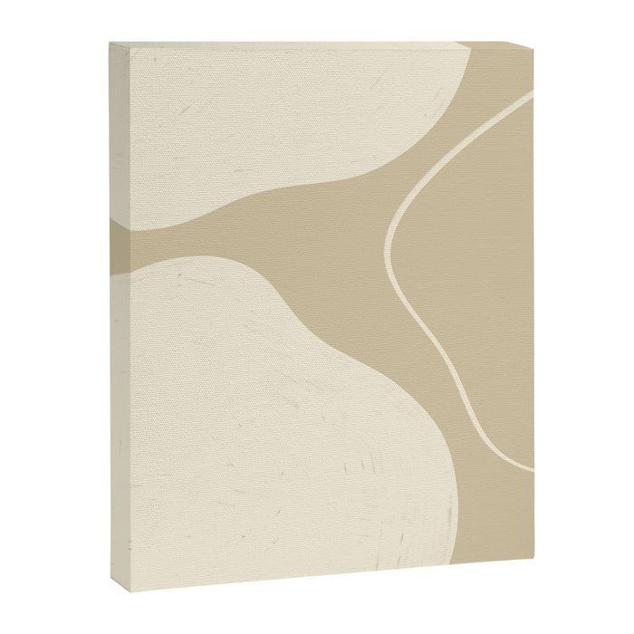 Neutral Shapes #1 Canvas Print Gallery Image 1