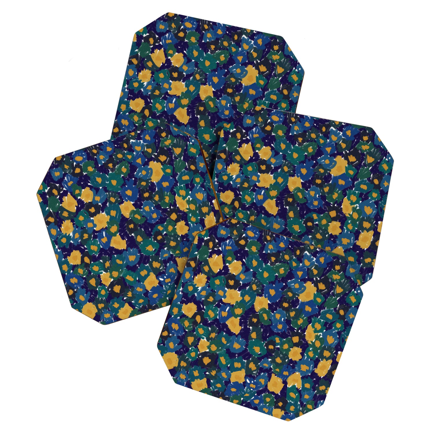 Night-Blooming Flowers Coaster Gallery Image 1