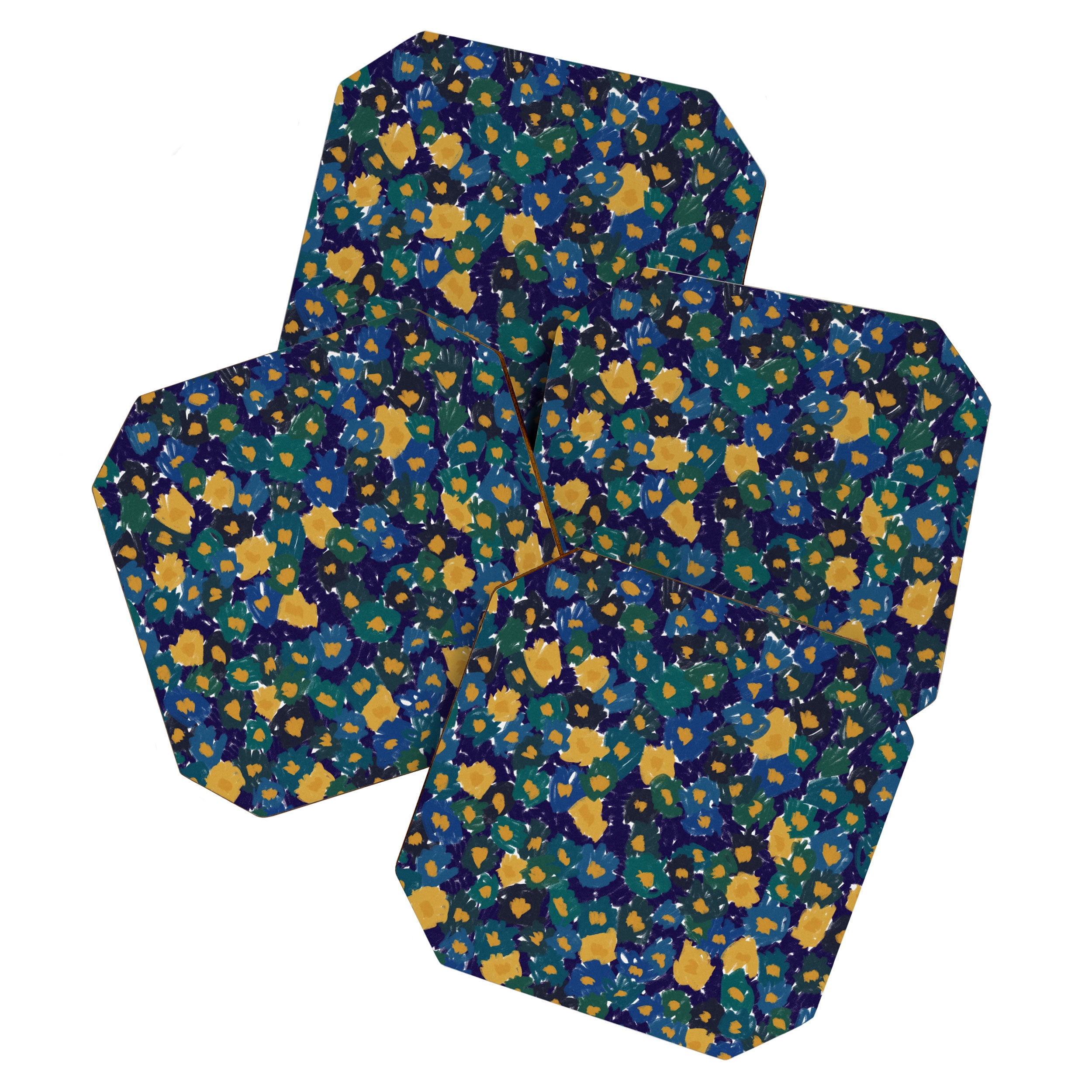 Night-Blooming Flowers Coaster Gallery Image 1