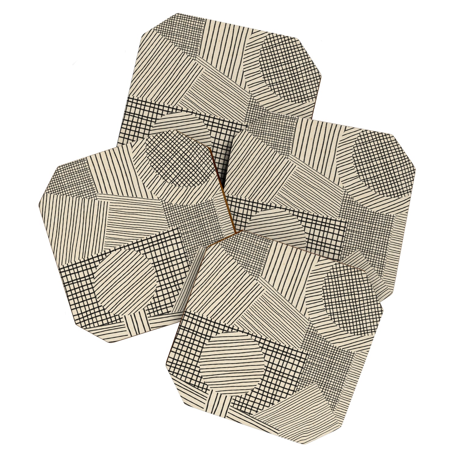 Old Collage Coaster Gallery Image 1