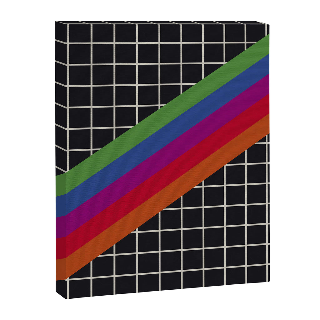 Old Video Cassette Palette II Canvas Print Gallery Image 8