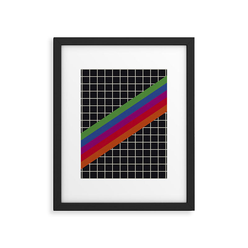 Old Video Cassette Palette II Framed Art Print Gallery Image 6