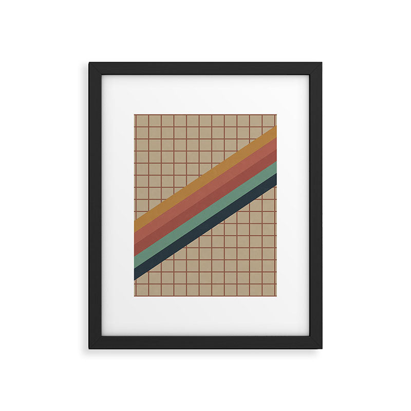 Old Video Cassette Palette Framed Art Print Gallery Image 6