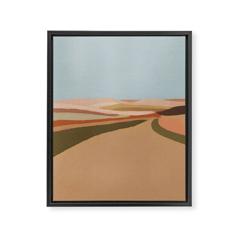 On the Road #2 Framed Canvas Print Gallery Image 8