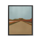 On the Road #3 Framed Canvas Print Gallery Image 8