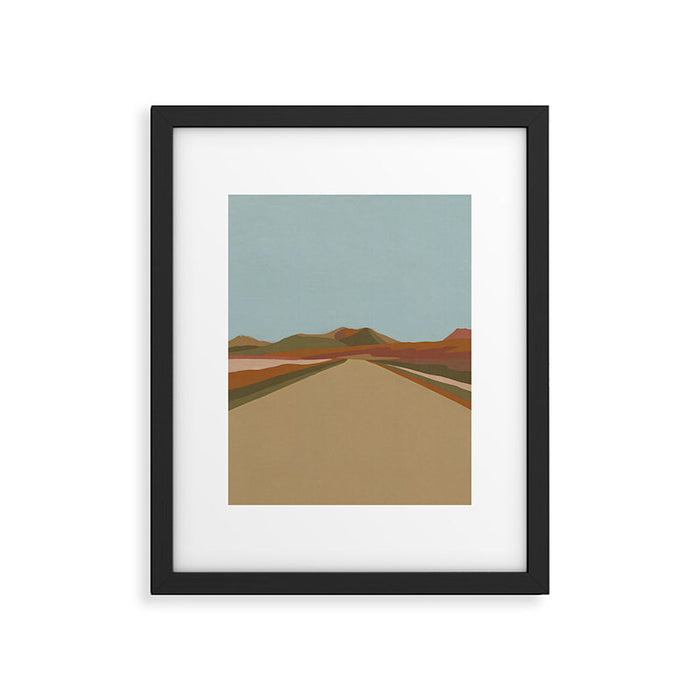 On the Road #3 Framed Art Print Gallery Image 1