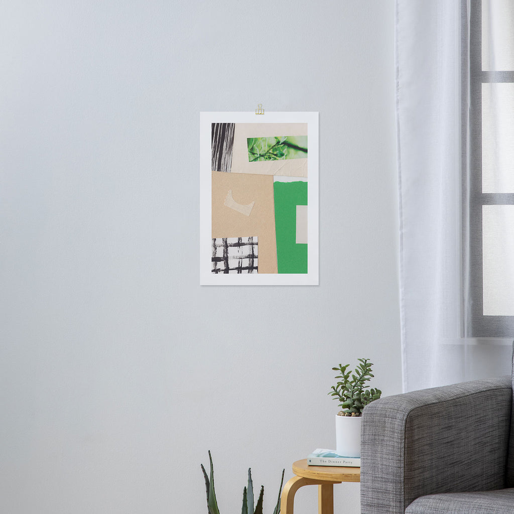 One Color Collection / Chateau Green Art Print Gallery Image 3