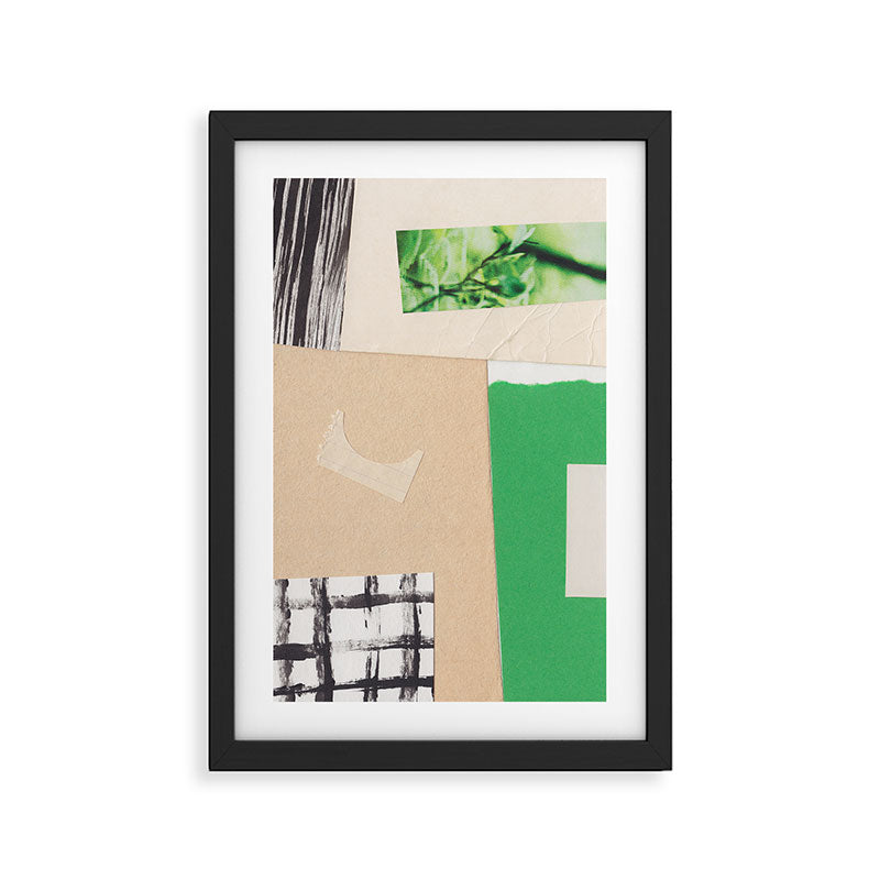 One Color Collection / Chateau Green Framed Art Print Gallery Image 2