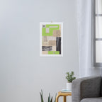 One Color Collection / Light Green Art Print Gallery Image 3