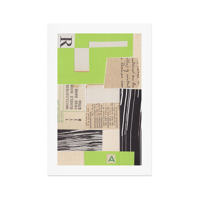 One Color Collection / Light Green Art Print Gallery Image 1