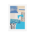 One Color Collection / Picton Blue Art Print Gallery Image 1