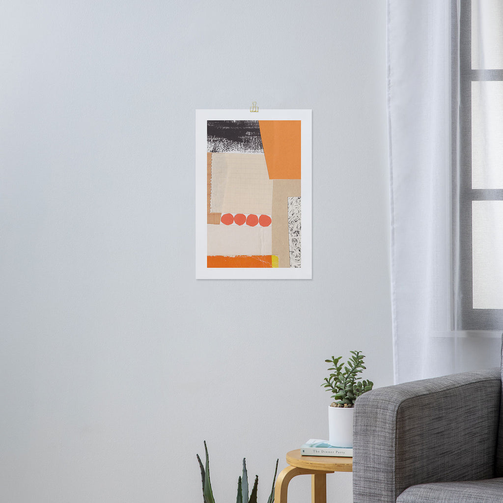 One Color Collection / Tan Hide Art Print Gallery Image 3