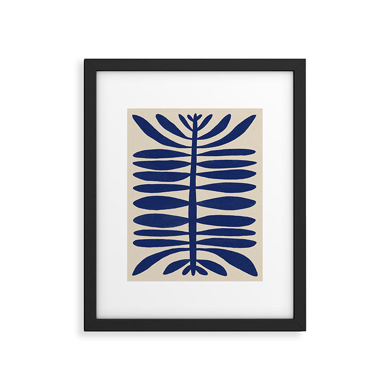 One Hundred-Leaved Plant #1 Framed Art Print Gallery Image 6