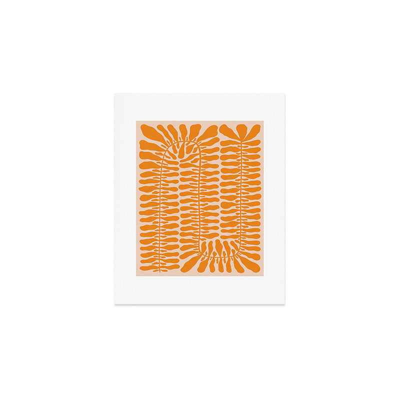 One Hundred-Leaved Plant #10 Art Print Gallery Image 1