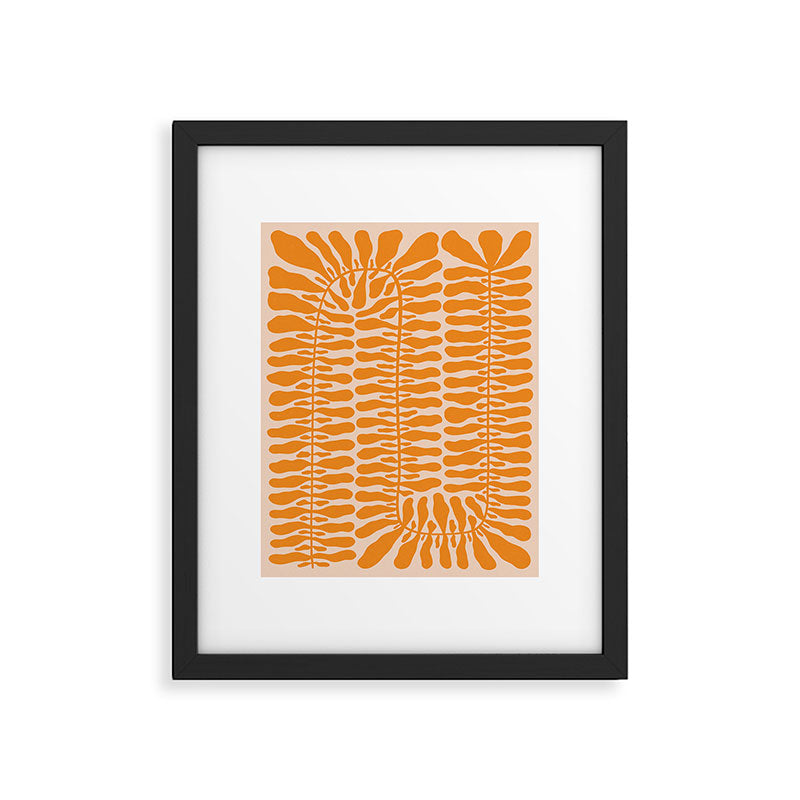 One Hundred-Leaved Plant #10 Framed Art Print Gallery Image 4