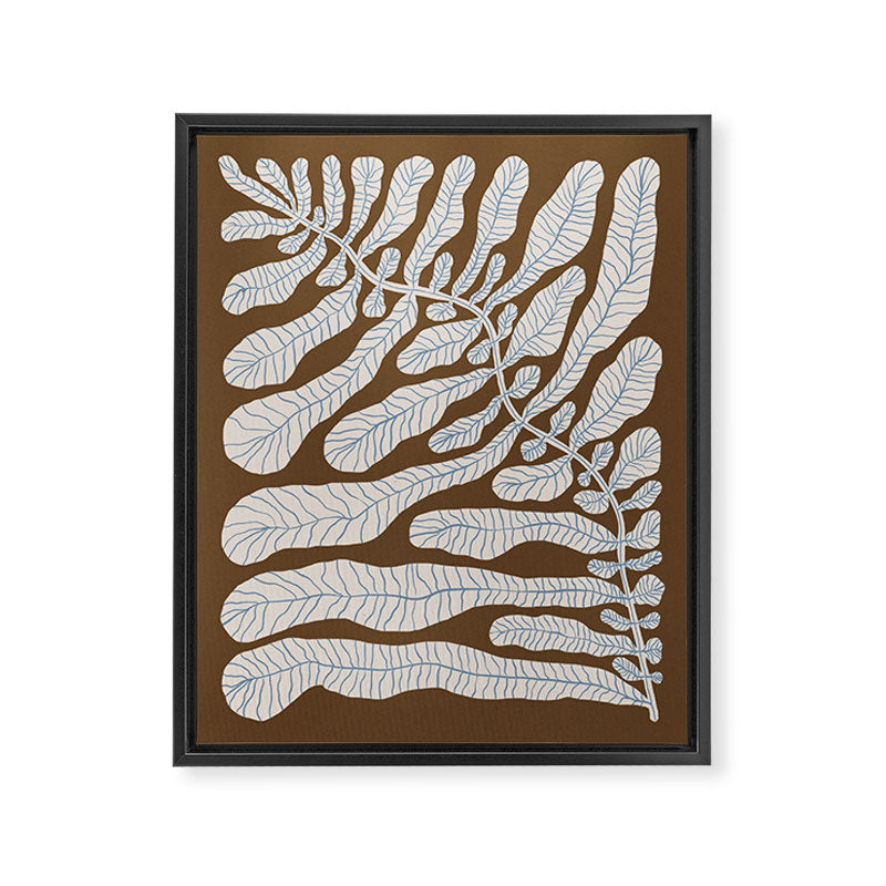 One Hundred-Leaved Plant #15 Framed Canvas Print Gallery Image 6