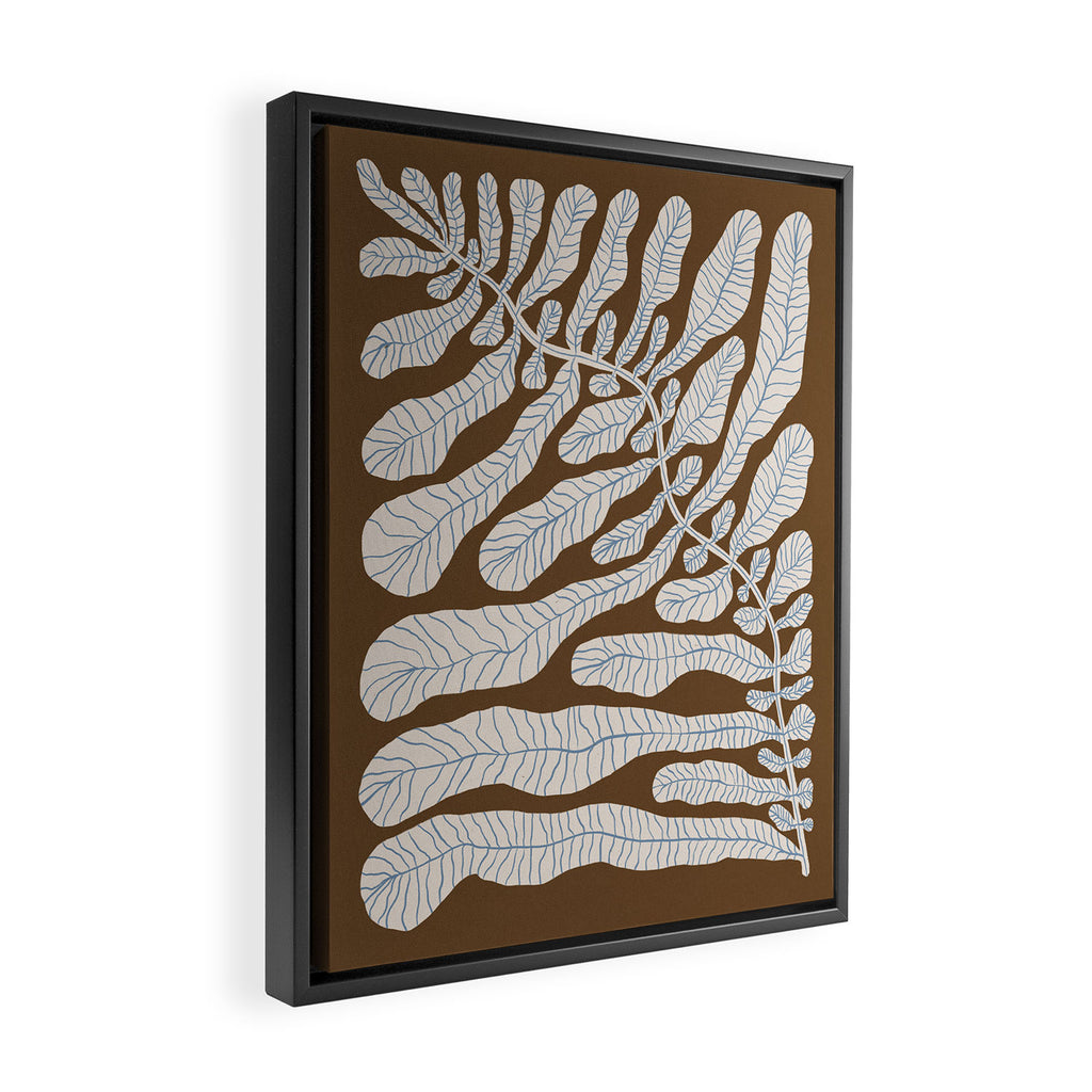 One Hundred-Leaved Plant #15 Framed Canvas Print Gallery Image 2