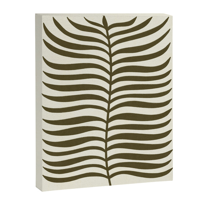 One Hundred-Leaved Plant #17 Canvas Print Gallery Image 1