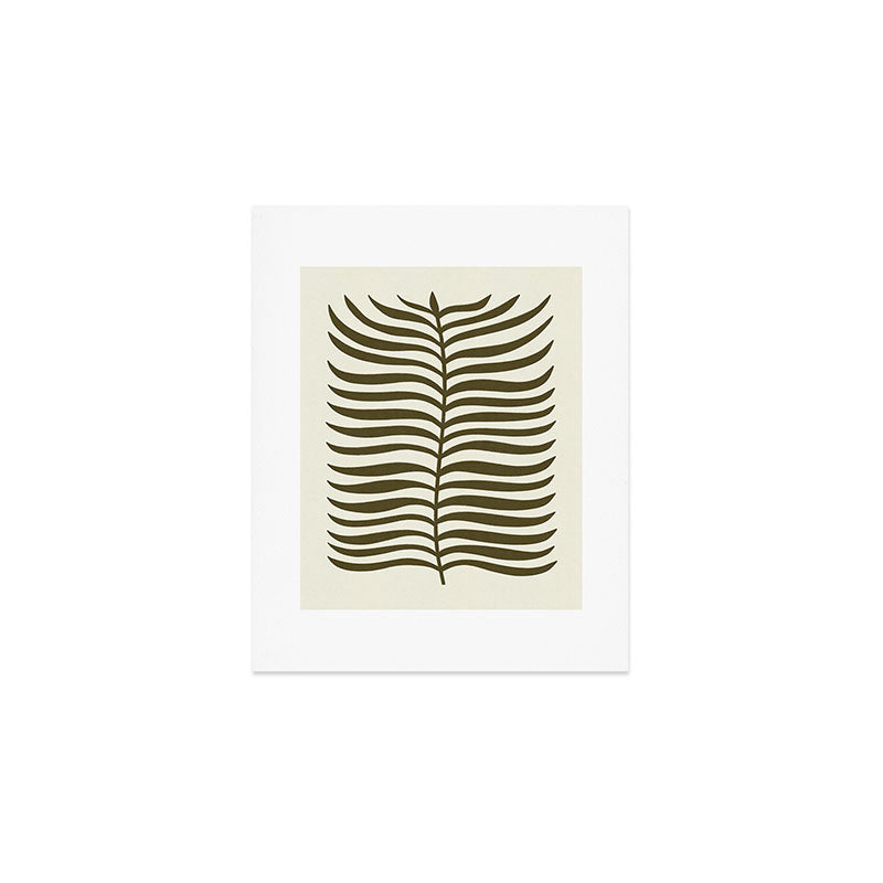 One Hundred-Leaved Plant #17 Art Print Gallery Image 1
