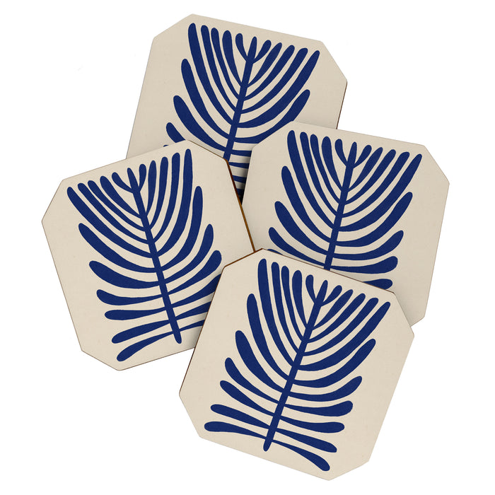 One Hundred-Leaved Plant #2 Coaster Gallery Image 1