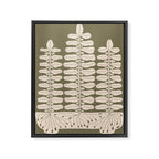 One Hundred-Leaved Plant #22 Framed Canvas Print Gallery Image 6
