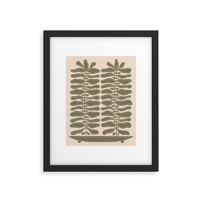 One Hundred-Leaved Plant #23 Framed Art Print Gallery Image 5
