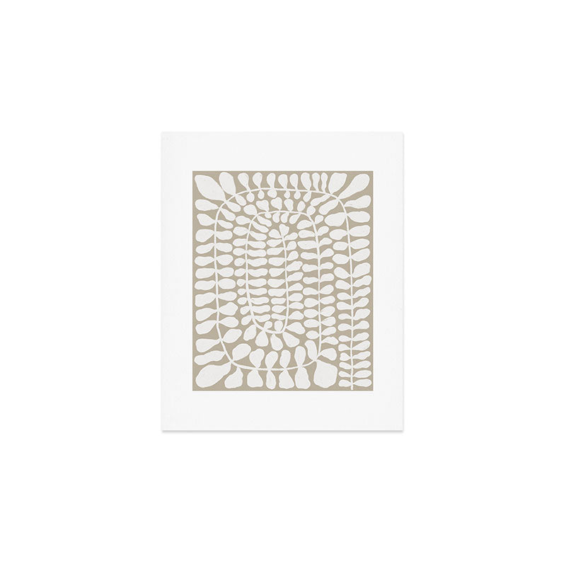 One Hundred-Leaved Plant #3 Art Print Gallery Image 1