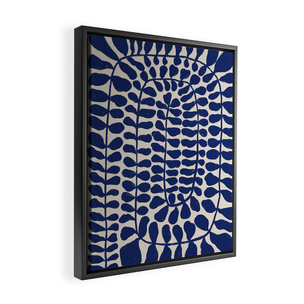 One Hundred-Leaved Plant #4 Framed Canvas Print Gallery Image 2