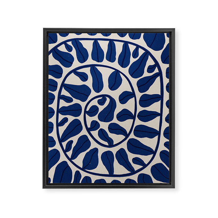 One Hundred-Leaved Plant #5 Framed Canvas Print Gallery Image 1