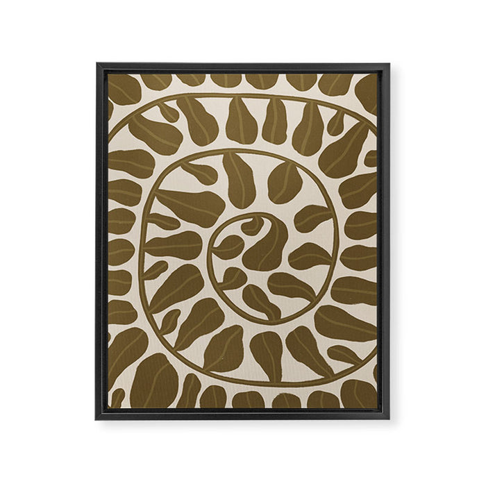 One Hundred-Leaved Plant #6 Framed Canvas Print Gallery Image 1