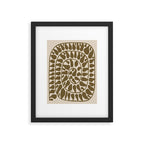 One Hundred-Leaved Plant #6 Framed Art Print Gallery Image 4