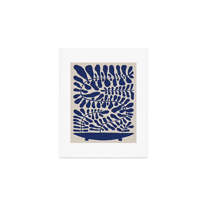 One Hundred-Leaved Plant #7 Art Print Gallery Image 1