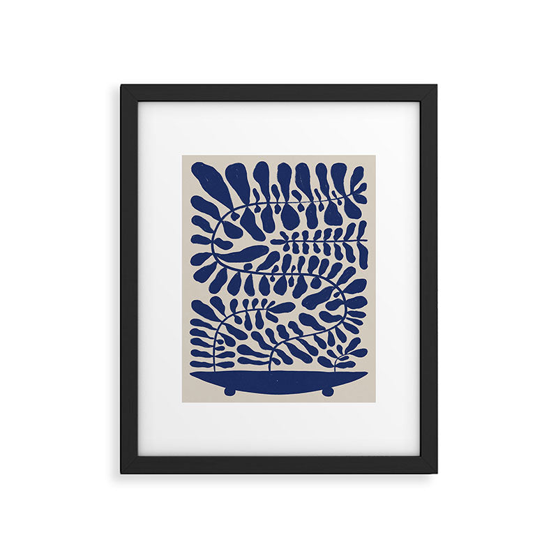 One Hundred-Leaved Plant #7 Framed Art Print Gallery Image 5