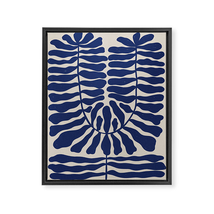 One Hundred-Leaved Plant #8 Framed Canvas Print Gallery Image 1