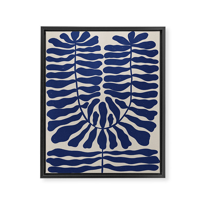 One Hundred-Leaved Plant #8 Framed Canvas Print Gallery Image 6