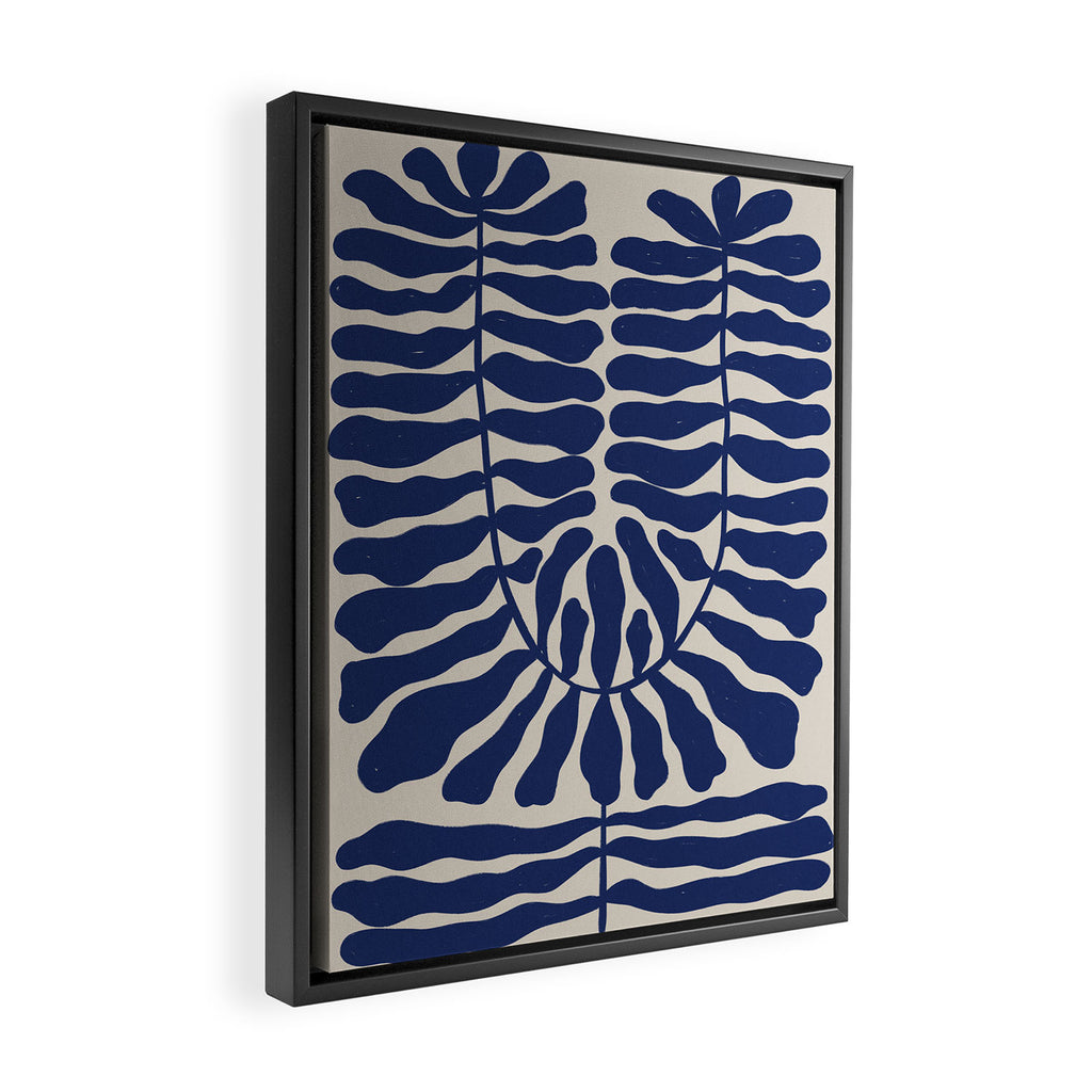 One Hundred-Leaved Plant #8 Framed Canvas Print Gallery Image 2