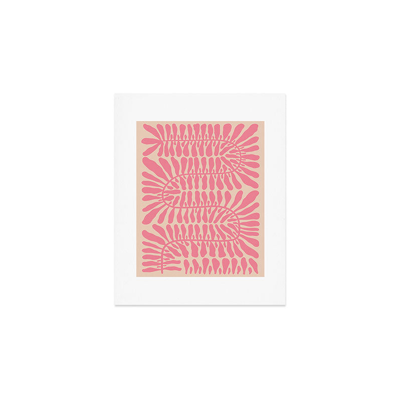 One Hundred-Leaved Plant #9 Art Print Gallery Image 1