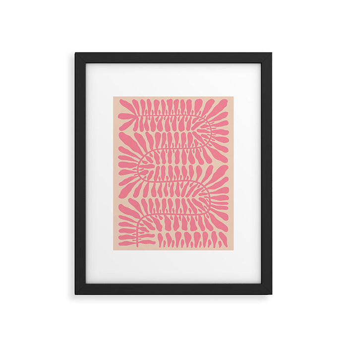 One Hundred-Leaved Plant #9 Framed Art Print Gallery Image 1
