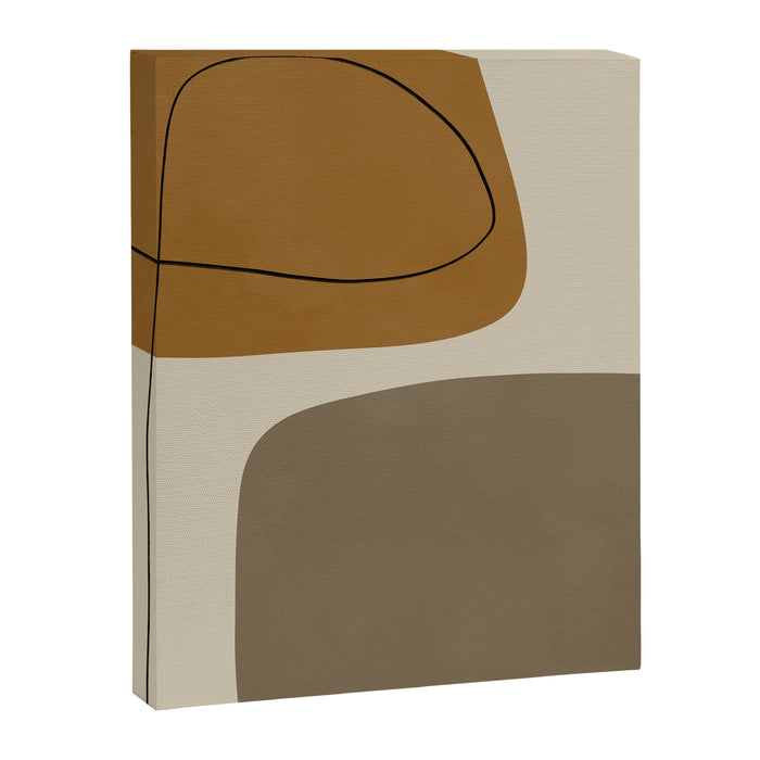 Organic Abstract Shapes #1 Canvas Print Gallery Image 1