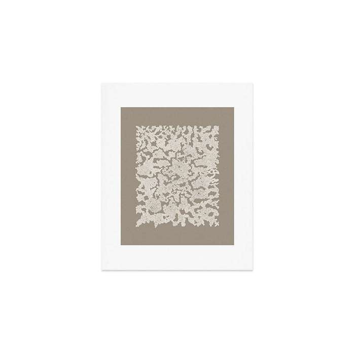 Organic Lace Art Print Gallery Image 1