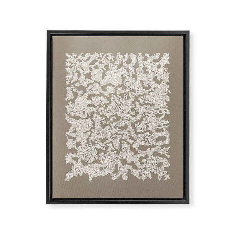 Organic Lace Framed Canvas Print Gallery Image 8