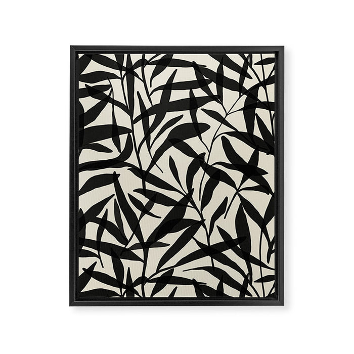 Organic Pattern #8 Framed Canvas Print Gallery Image 1