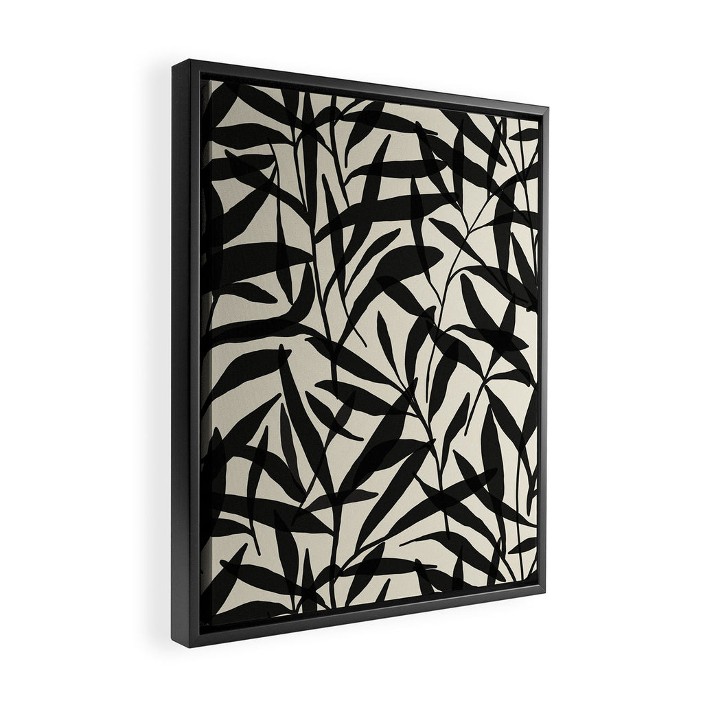 Organic Pattern #8 Framed Canvas Print Gallery Image 2