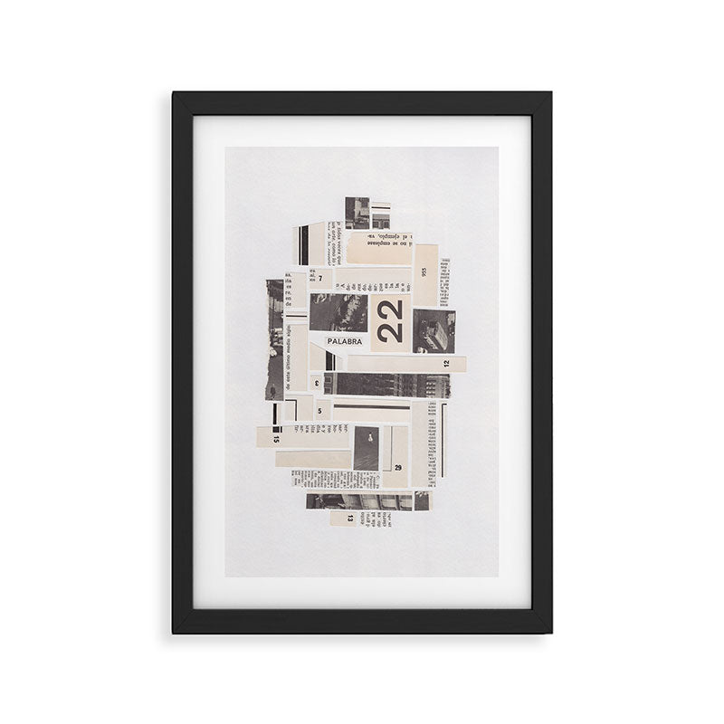 Palabra 22 Framed Art Print Gallery Image 2