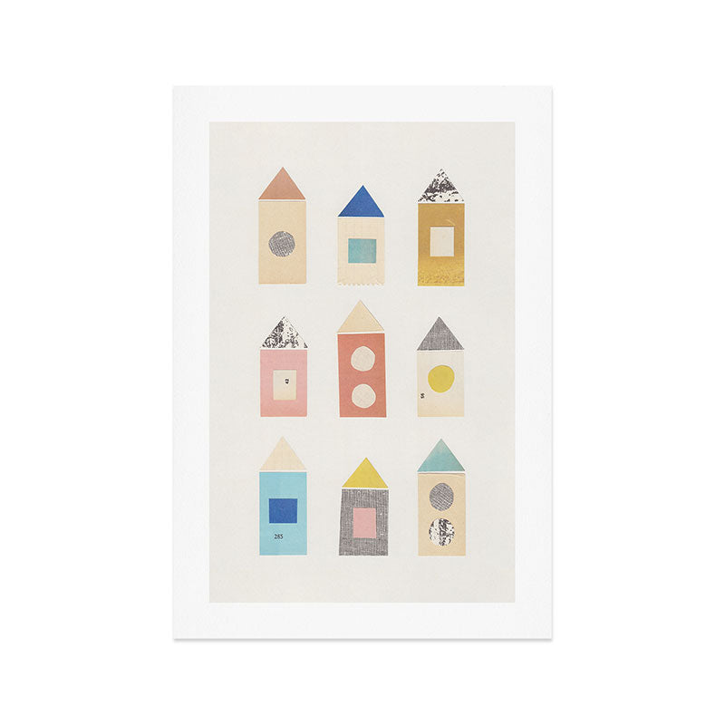 Paper City #1 Art Print Gallery Image 1